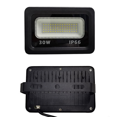 IP66 Waterproof IC Outdoor LED Floodlight อลูมิเนียมอัลลอยด์ 70m / W