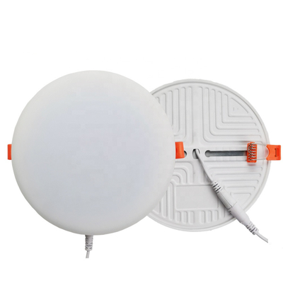โคมไฟเพดาน LED แบบแบน ISO9001, จอแบน LED หรี่แสงได้น้ำหนักเบา
