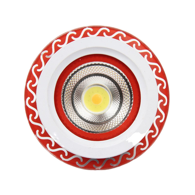 Coloful Glass 6W 9W Flat Panel ไฟ LED แสดงภาพสูง SMD2835